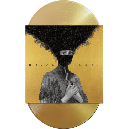 Royal Blood, debut, first album, 2 LP, Gold Vinyl, 10th Anniversary, cover, album, vinyl, packshot