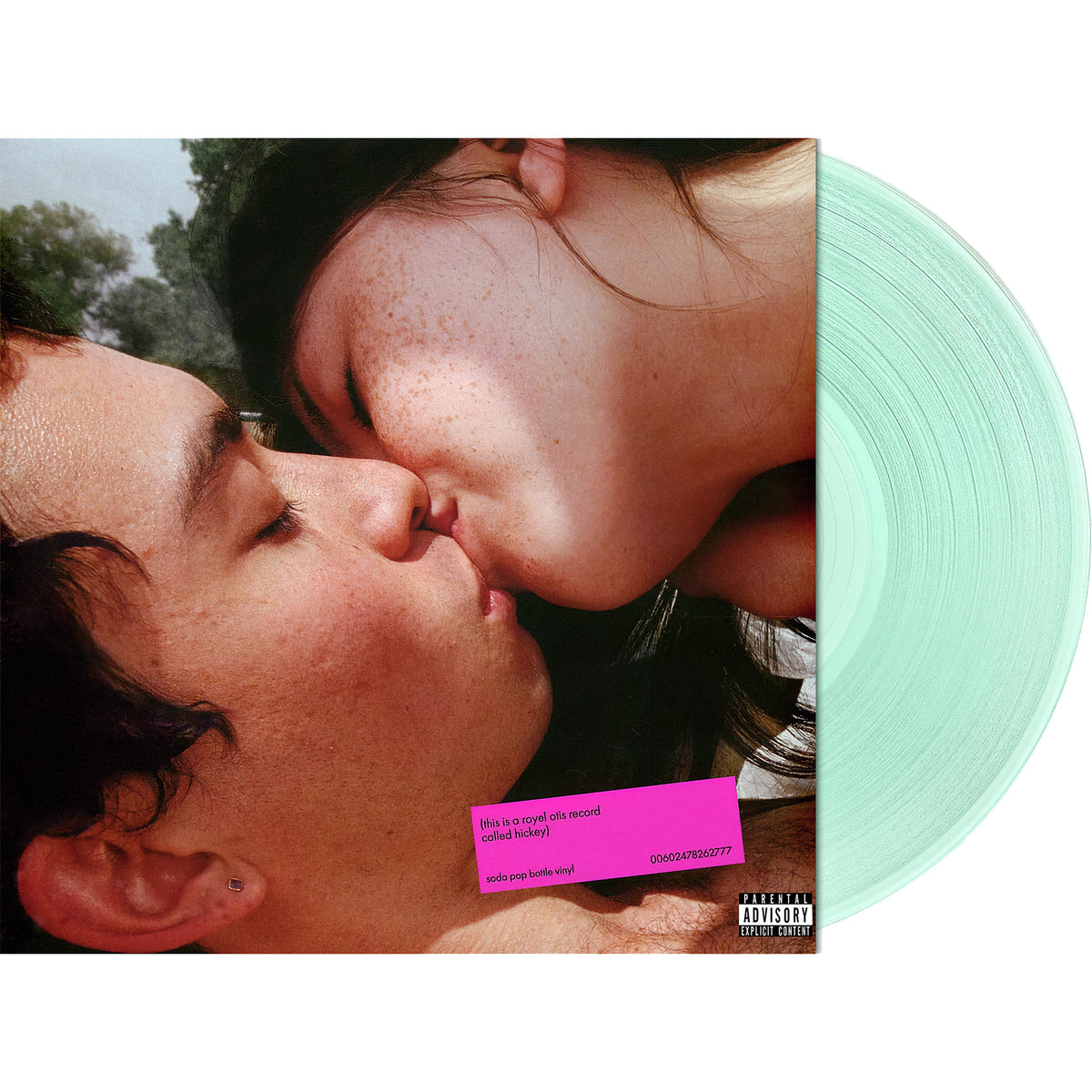 Royel Otis Hickey packshot, soda pop bottle green colored vinyl, indie rock limited edition - available at ToucanRecords.com