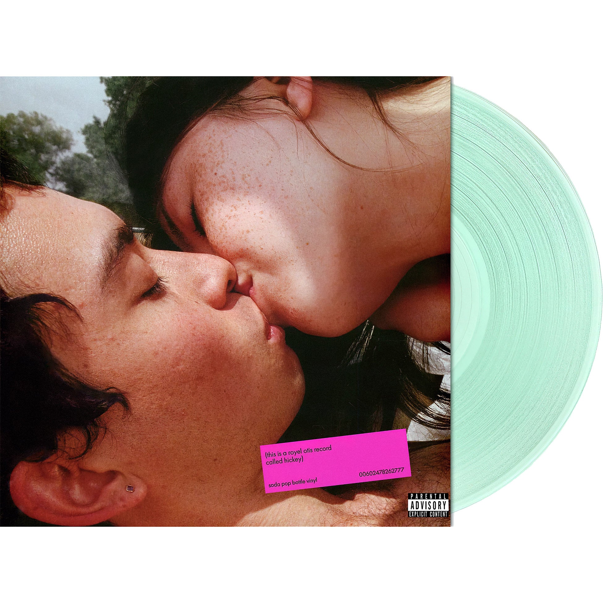 Royel Otis Hickey packshot, soda pop bottle green colored vinyl, indie rock limited edition - available at ToucanRecords.com