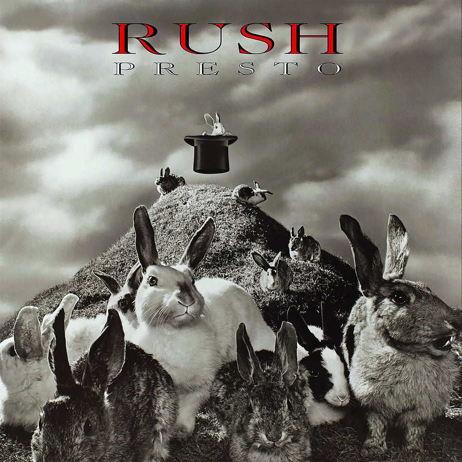 rush, presto, SYEOR, start your ears off right, indie exclusive, limited edition, black vinyl, album cover, cover art, cover, album art, vinyl,