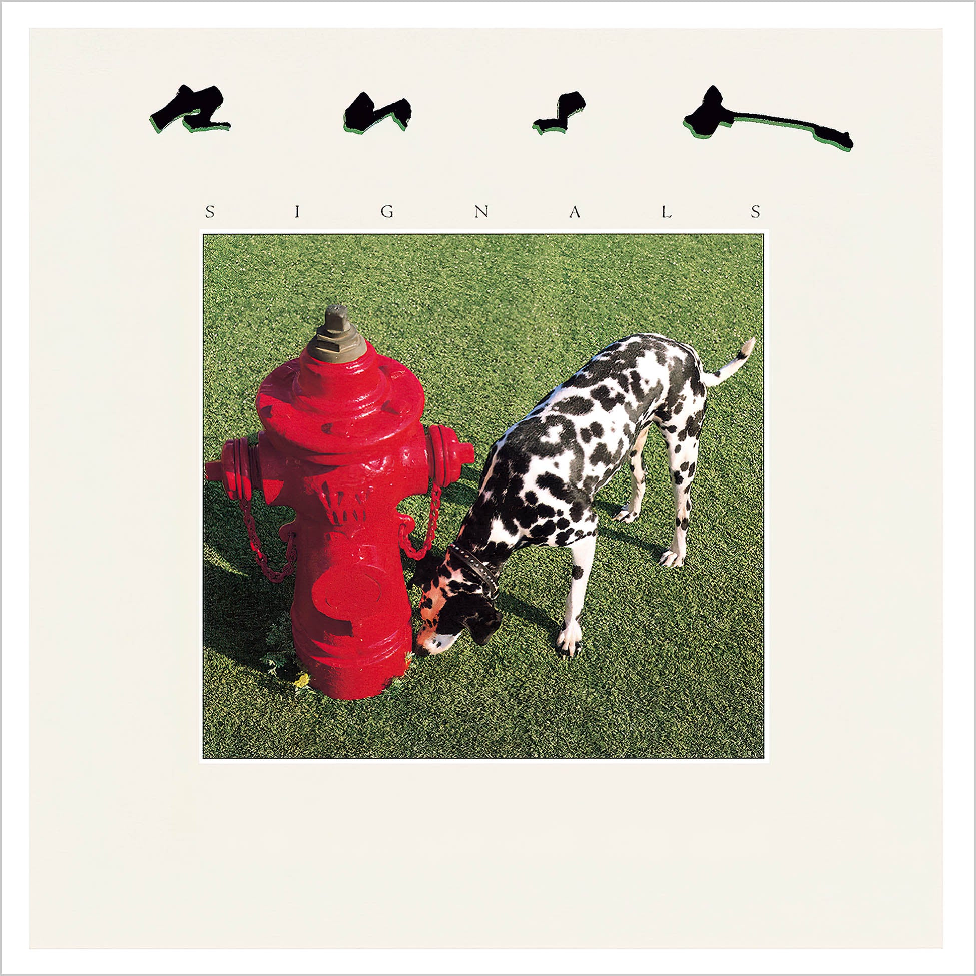 rush, signals, 180g vinyl, album cover, album art, dalmatian, fire hydrant, vinyl, cover art,