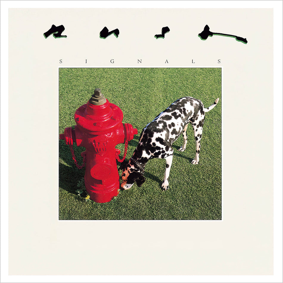 rush, signals, 180g vinyl, album cover, album art, dalmatian, fire hydrant, vinyl, cover art,