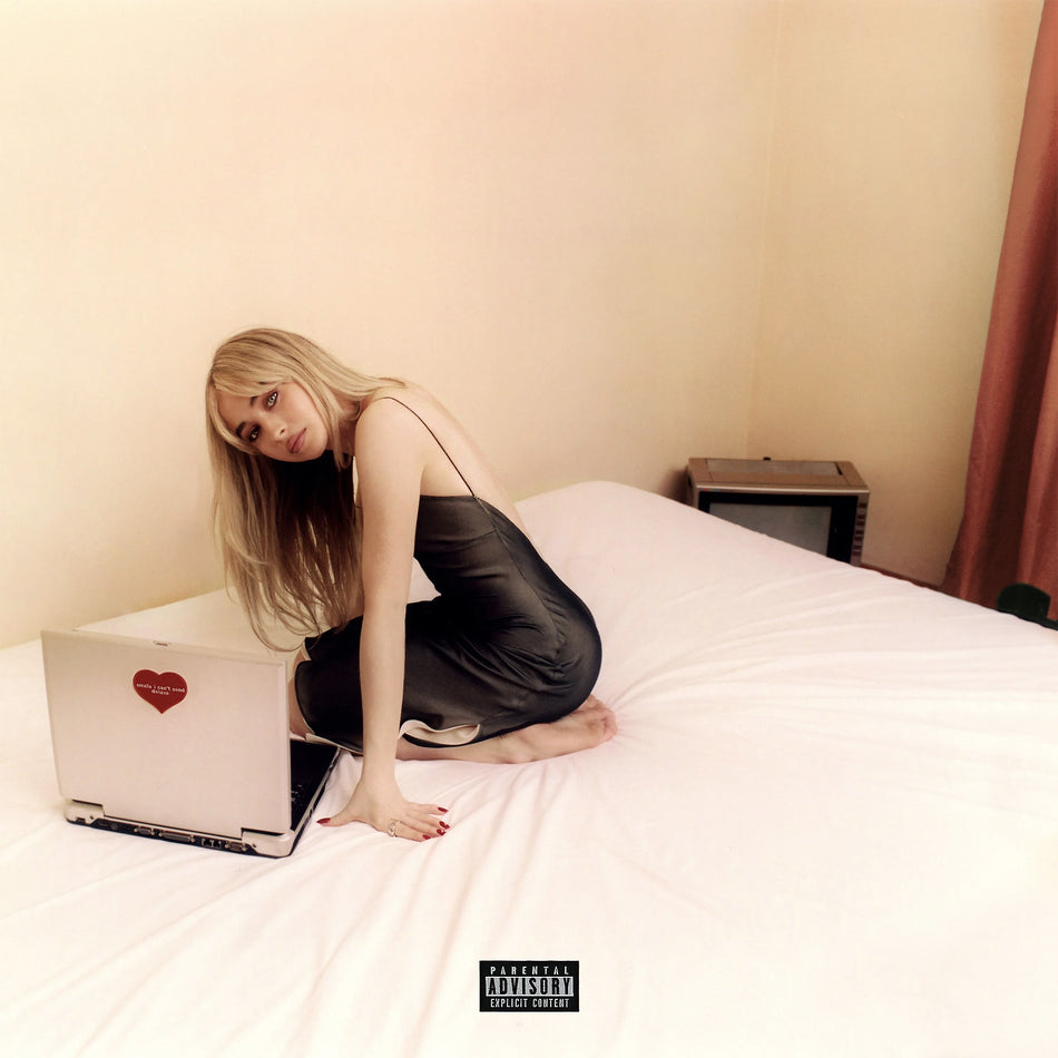 Sabrina Carpenter Emails I Can't Send Fwd artwork, deluxe edition, limited edition, bone colored vinyl pressing, contemporary pop singer-songwriter
