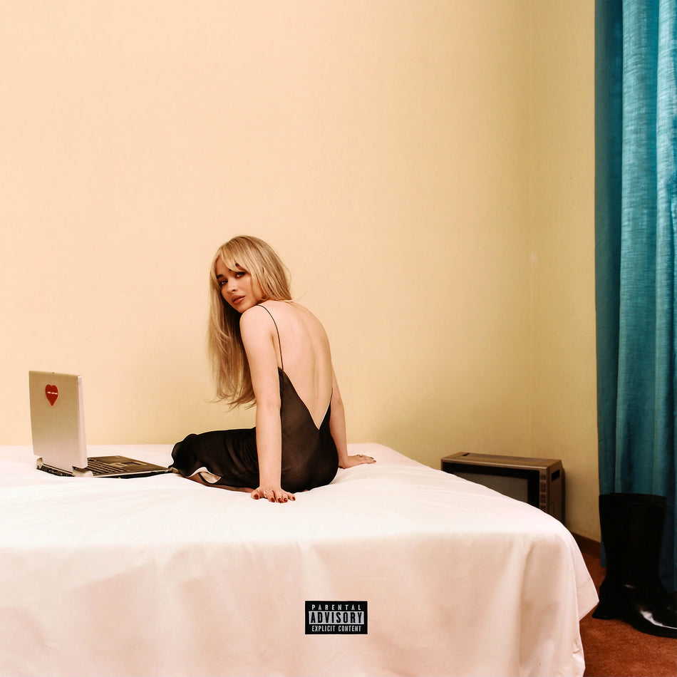 sabrina carpenter, emails i can't send, bone vinyl, colored vinyl, album cover, album art, cover, vinyl, cover art, cover,