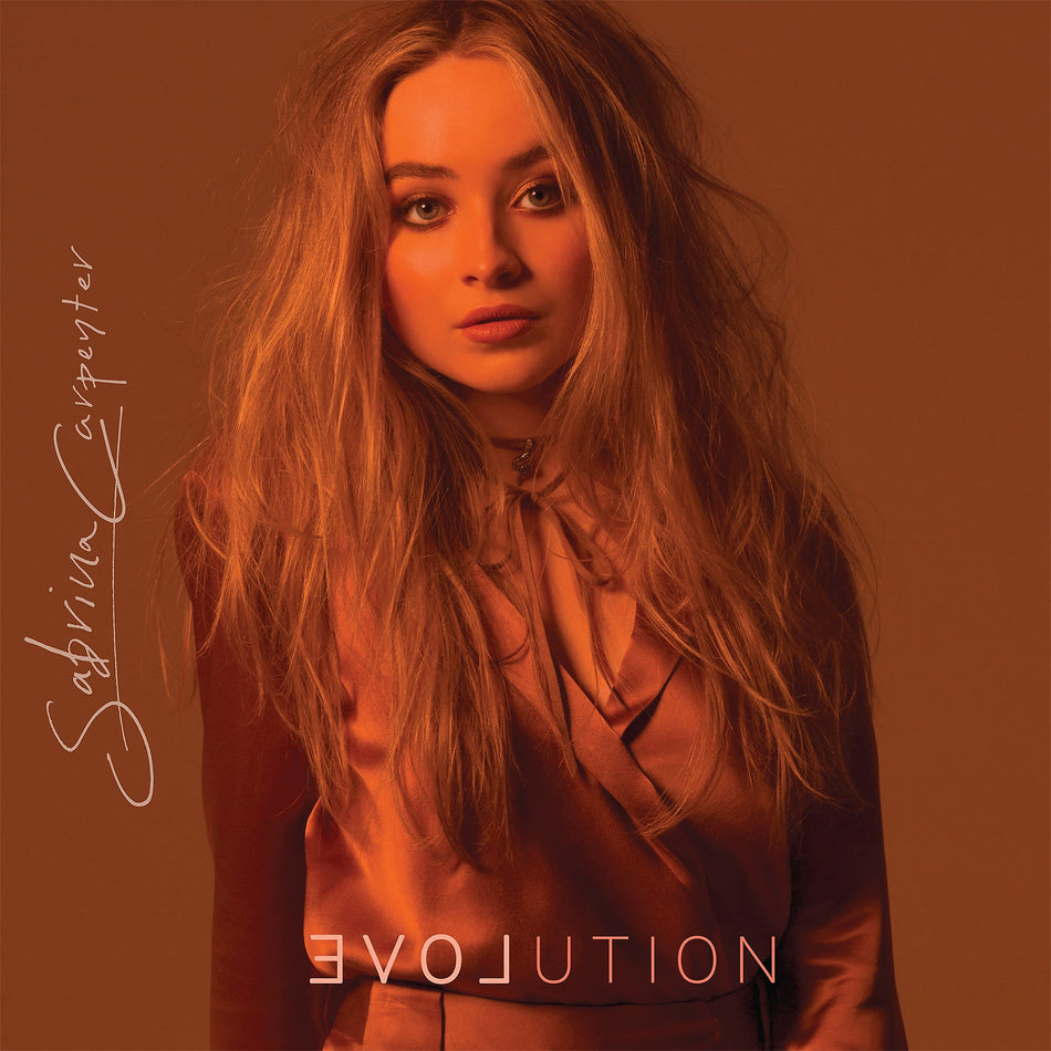 sabrina carpenter, evolution, album cover, cover art, cover, album art, vinyl,