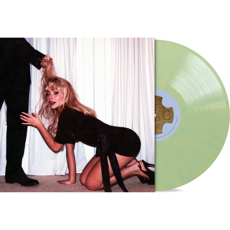 Sabrina Carpenter - Man’s Best Friend packshot, seafoam vinyl pressing, contemporary pop 2025 – available at ToucanRecords.com