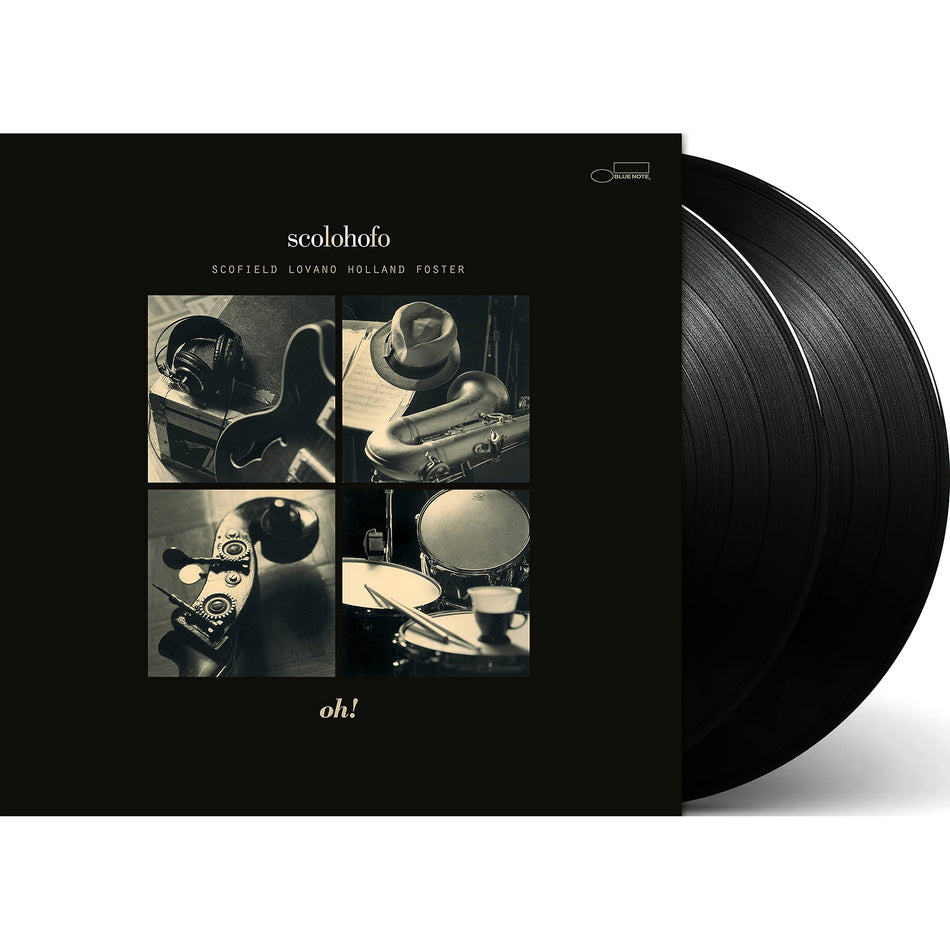 scolohofo, scofield, john scofield, lovano, holland, foster, oh!, packshot, tone poet series, tone poet, blue note, album cover album art, cover art, cover, vinyl,