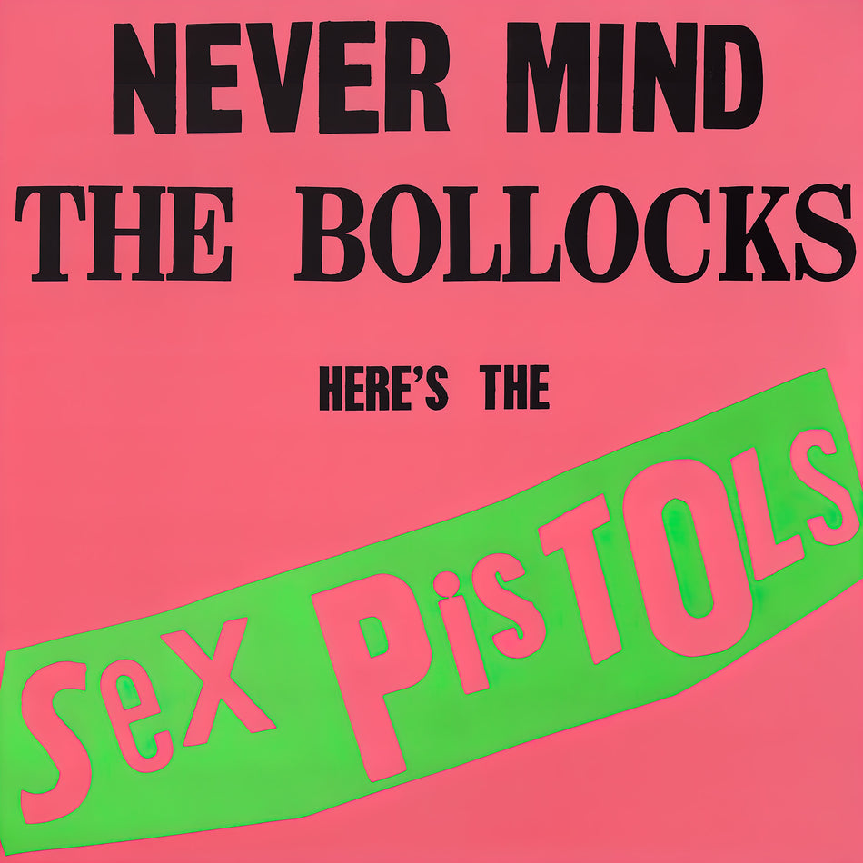 Sex Pistols, Never Mind The Bollocks, Here's The Sex Pistols, Vinyl, cover art, cover, album, johnny rotten,