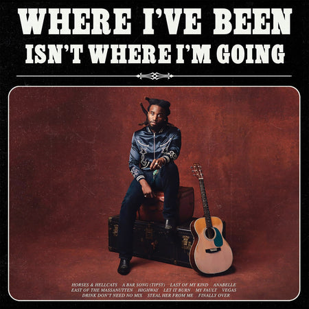 Shaboozey, Where I've Been, Isn't Where I'm Going, Black Vinyl, vinyl, cover