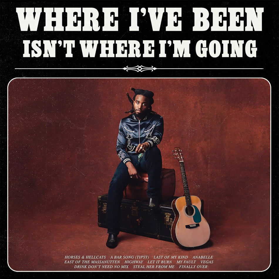 Shaboozey, Where I've Been, Isn't Where I'm Going, Black Vinyl, vinyl, cover