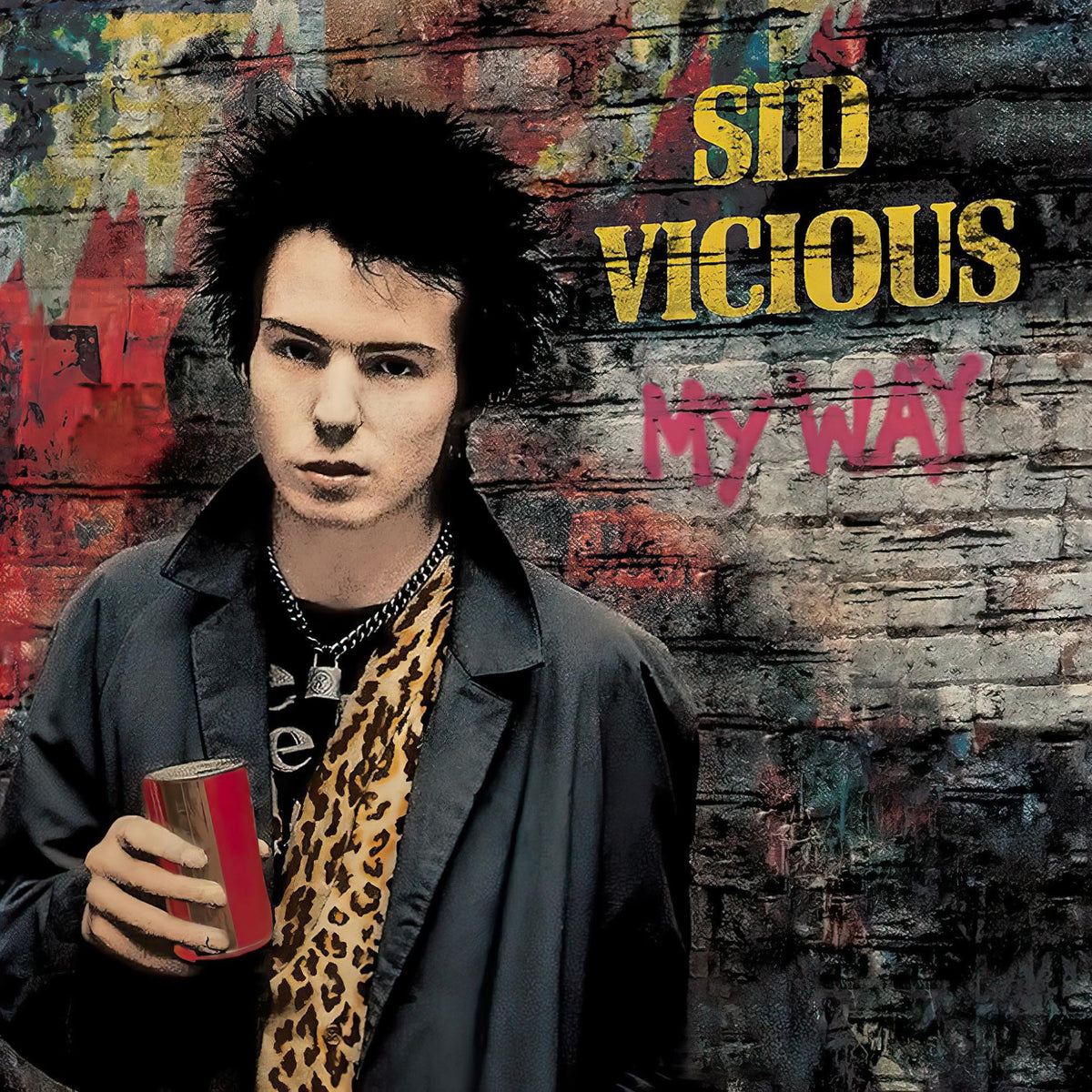 Sid Vicious - My Way album cover, limited edition EP, random pink or gold vinyl pressing