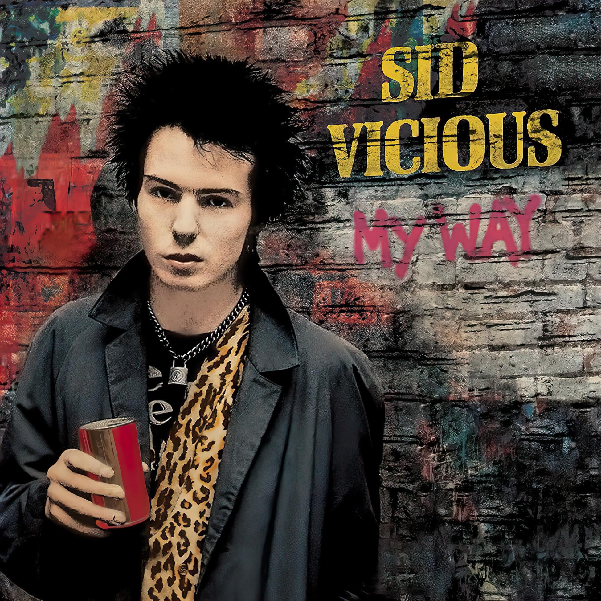 Sid Vicious - My Way album cover, limited edition EP, random pink or gold vinyl pressing