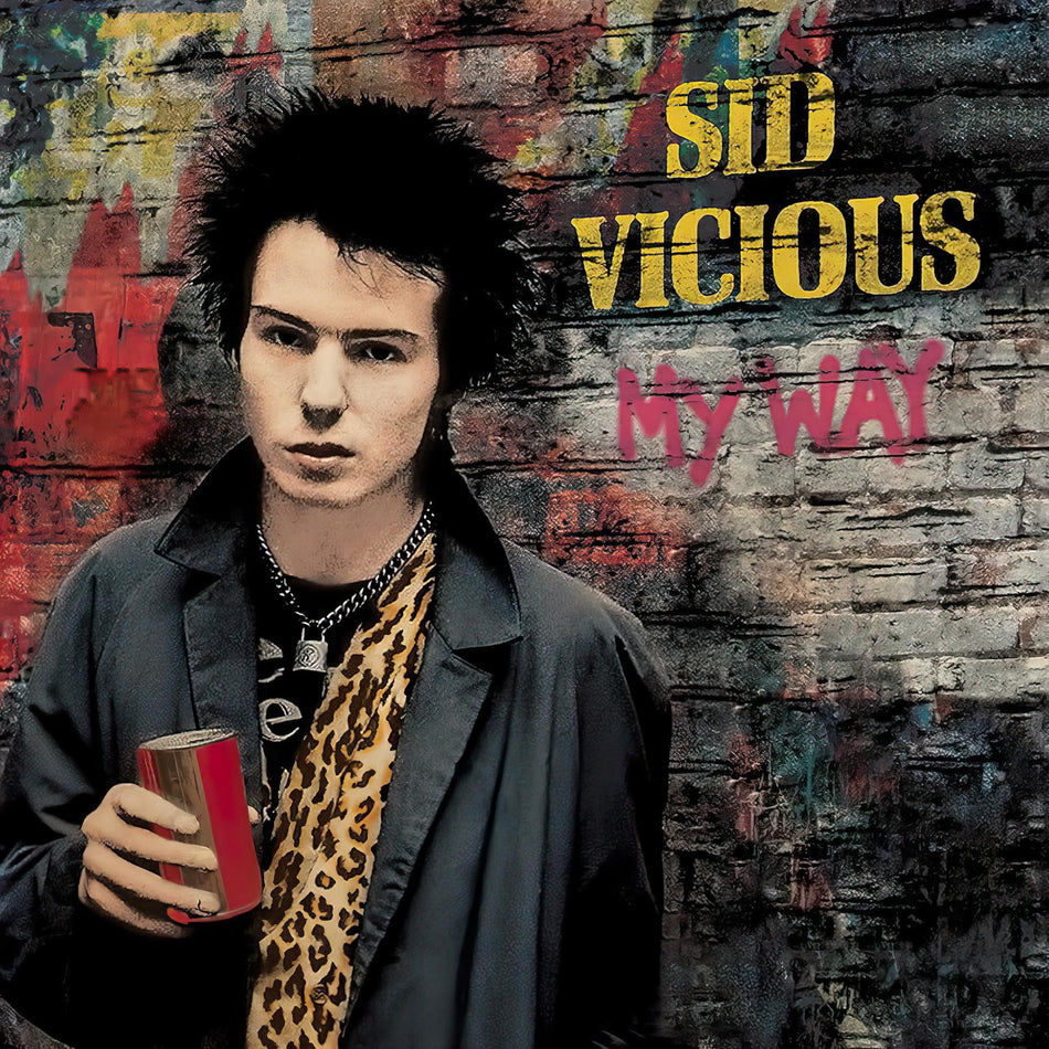 Sid Vicious - My Way album cover, limited edition EP, random pink or gold vinyl pressing