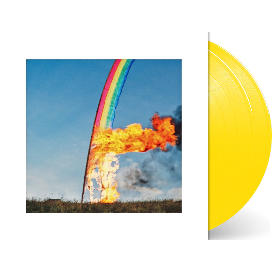 Sigur Ros - Atta packshot, deluxe gatefold jacket with 2 LP yellow vinyl, neoclassical & ambient textures