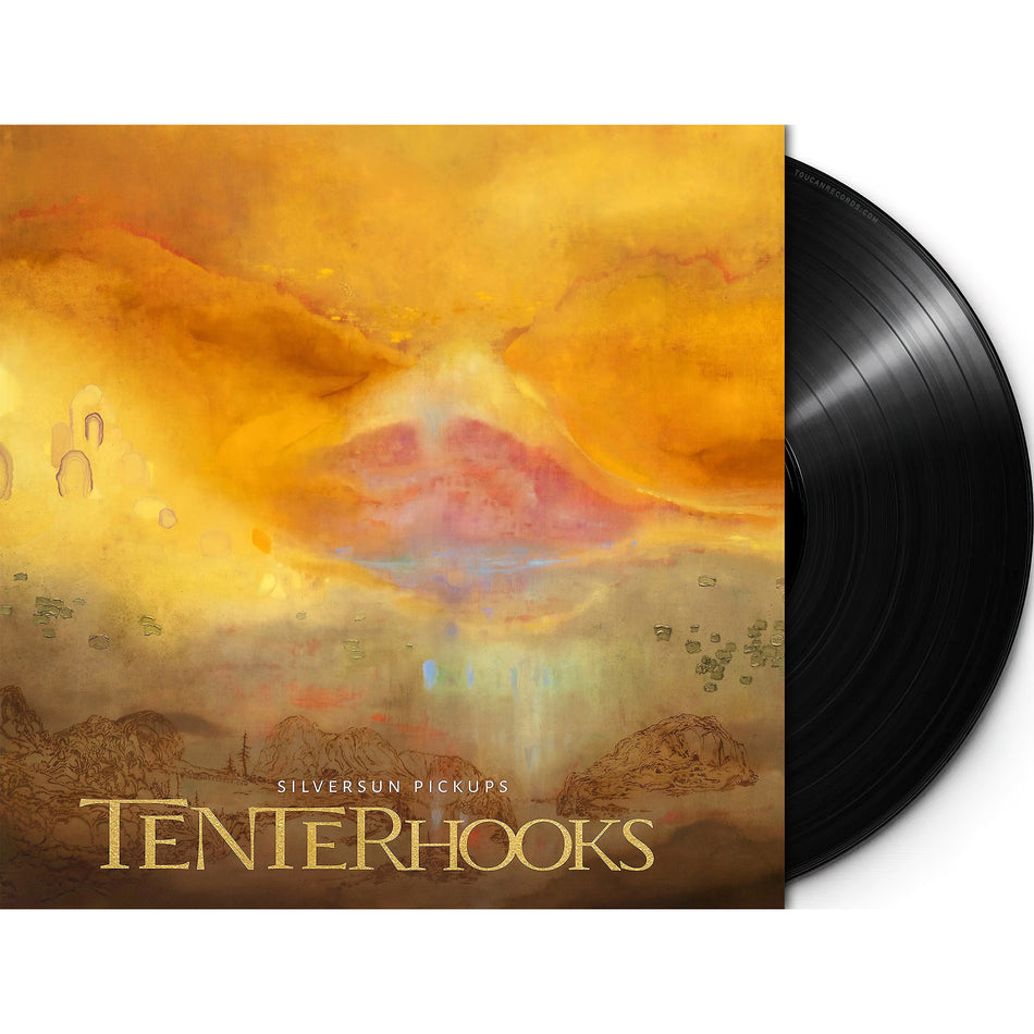 Silversun Pickups Tenterhooks vinyl LP packshot black vinyl record gatefold with foil stamped cover, available at ToucanRecords.com