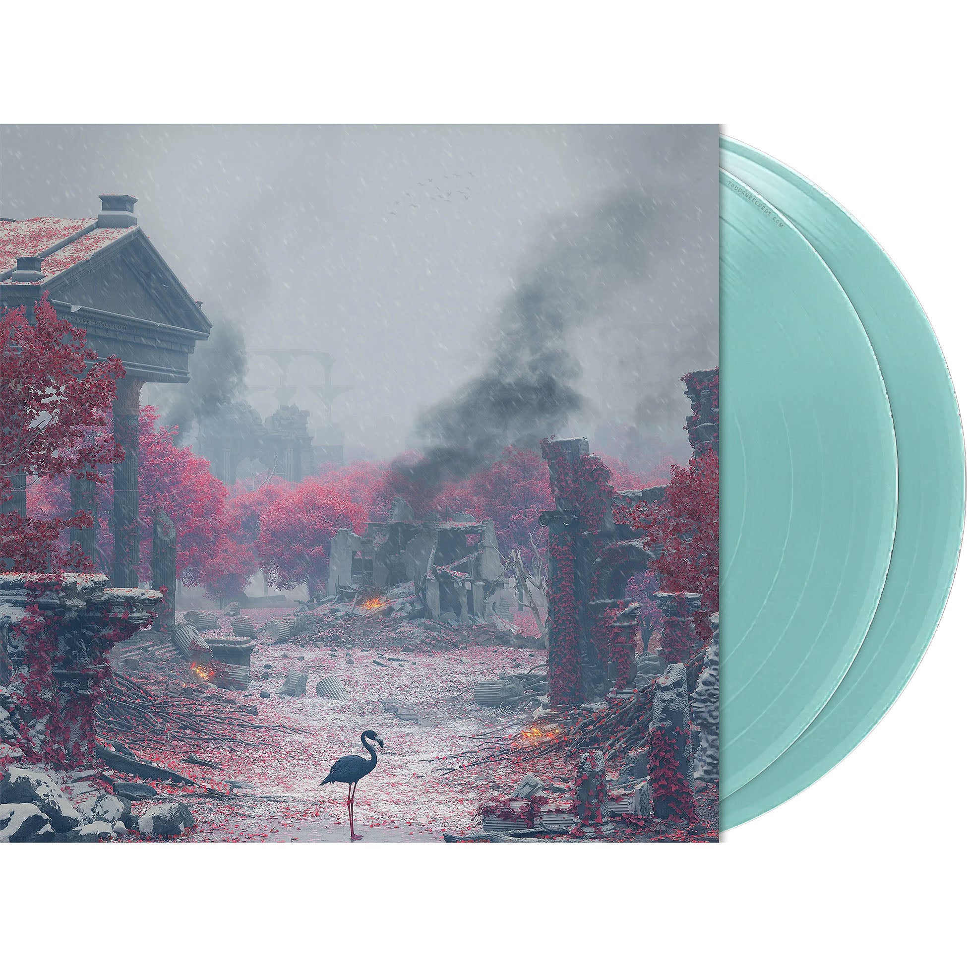 Sleep Token Even In Arcadia (Instrumental) packshot for the light blue vinyl LP featuring "Emergence," "Caramel," and "Damocles". Buy it at ToucanRecords.com