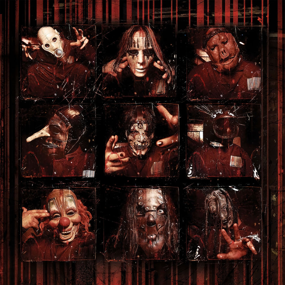 Slipknot - Slipknot, alternate album cover, 25th Anniversary, jade green colored vinyl, 2 LP indie exclusive deluxe edition