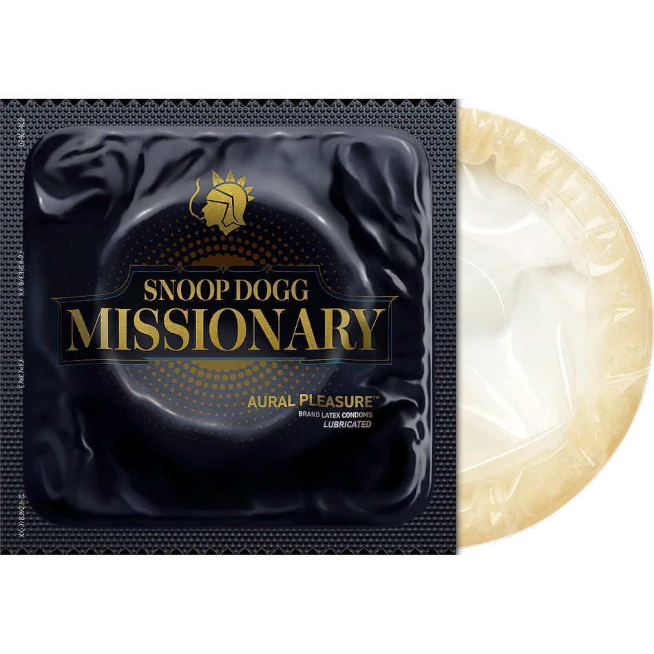 snoop dogg, missionary, picture disc, natural color, condom picture disc, packshot, condom, album cover, album art, cover, cover art, vinyl,