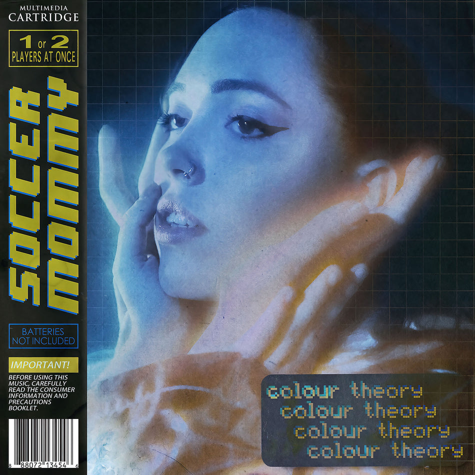 Soccer Mommy, Color Theory, Limited Edition, Blue Smoke, colored Vinyl, cover, album, vinyl, limited edition, blue vinyl,