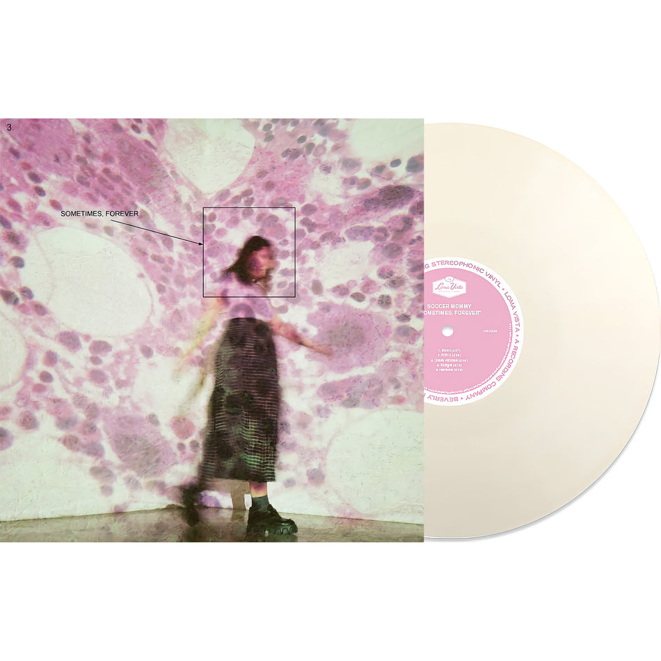 Soccer Mommy, Sometimes Forever, Limited Edition, Bone Colored Vinyl, cover, album, vinyl, packshot