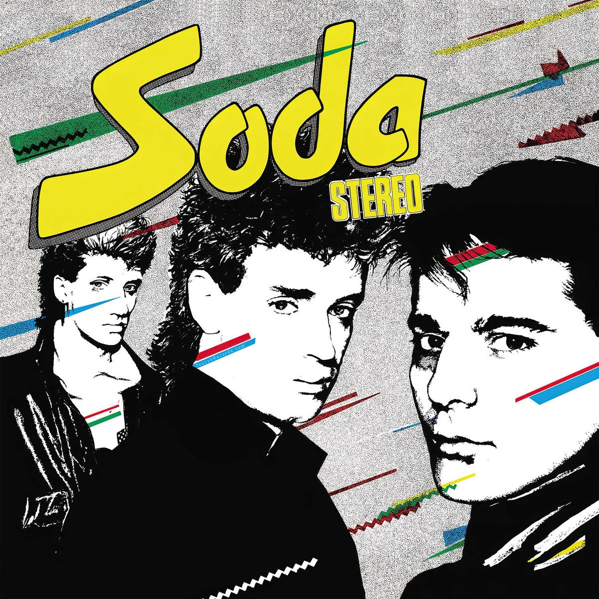 Soda Stereo Soda Stereo vinyl LP album cover at ToucanRecords.com A high quality 180g black vinyl reissue from Music On Vinyl