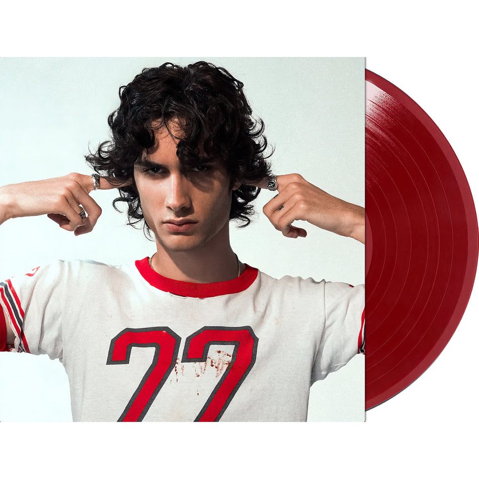 sombr - I Barely Know Her packshot, limited edition apple red vinyl, indie pop from ToucanRecords.com