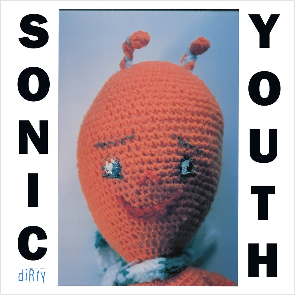 Sonic Youth - Dirty album cover, alternative noise rock double LP