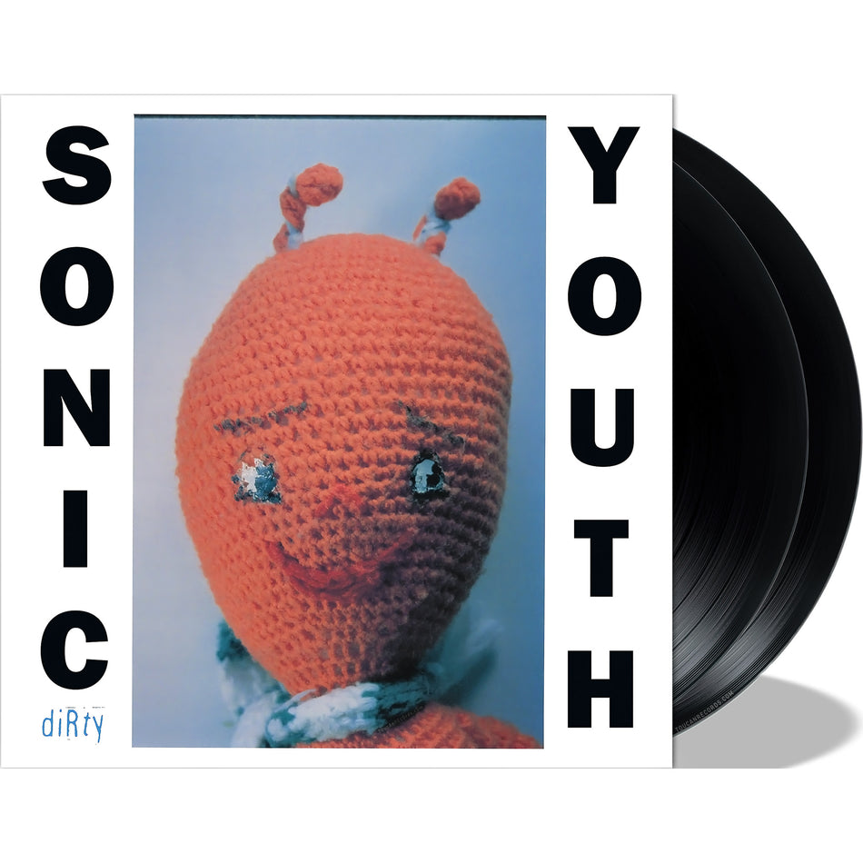 Sonic Youth - Dirty packshot, 2LP black vinyl pressing, indie alternative rock album - ToucanRecords.com