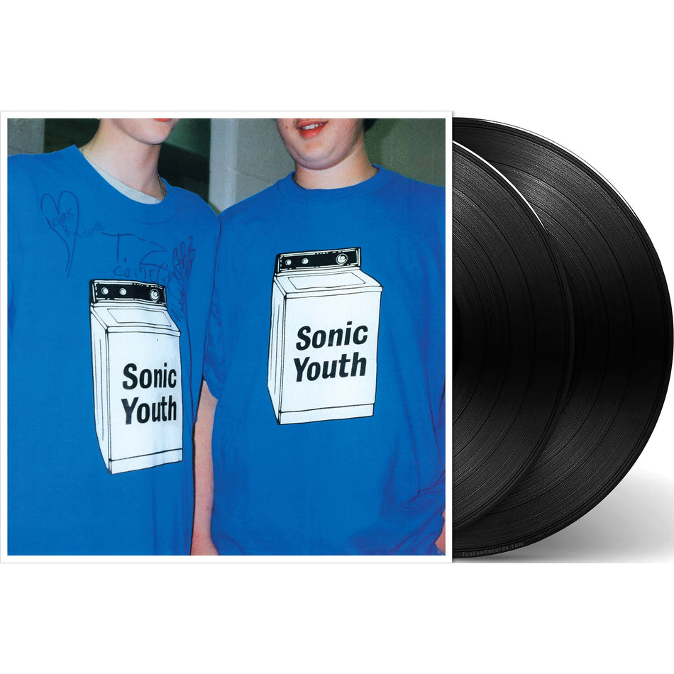 Sonic Youth - Washing Machine packshot, 2LP black vinyl pressing, gatefold indie rock release - ToucanRecords.com