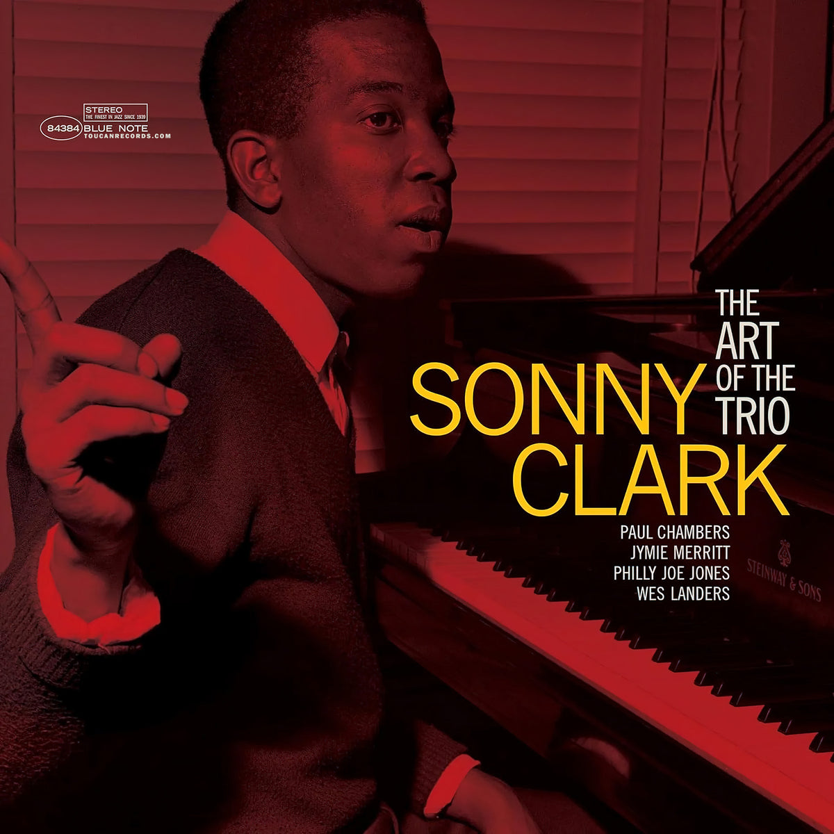 Sonny Clark The Art Of The Trio Tone Poet vinyl 2LP album cover, 180g audiophile Blue Note jazz release at ToucanRecords.com