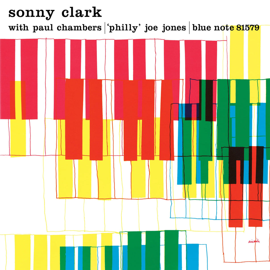 Sonny Clark Trio Blue Note 1957 album cover, hard bop piano trio LP, Kevin Gray remaster audiophile pressing
