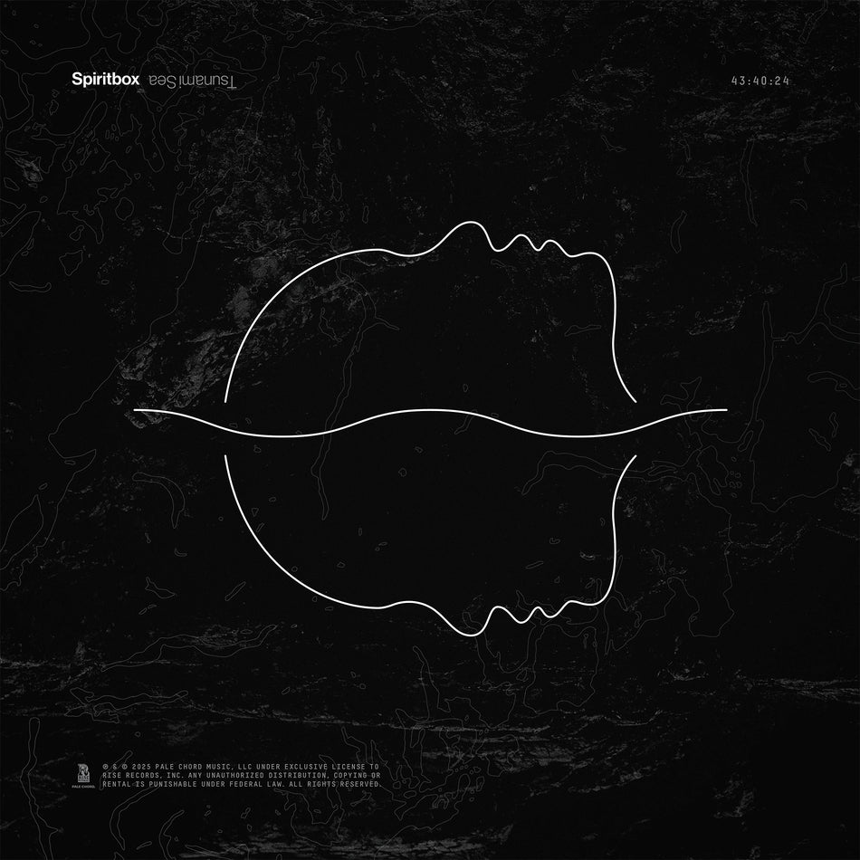 Spiritbox – Tsunami Sea album cover, standard black vinyl LP, gatefold jacket with 12-page booklet, 2025 release — available at ToucanRecords.com