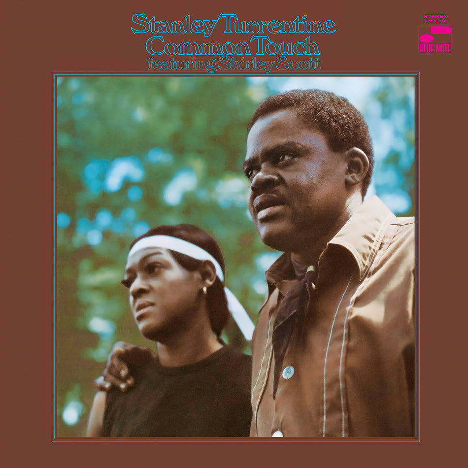 Stanley Turrentine - Common Touch album cover, Blue Note Classic 180g vinyl, soul jazz artwork