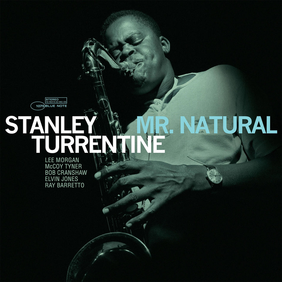 stanley turrentine, mr natural, blue note, tone poet, tone poet series, album cover, cover, album art, cover art, vinyl,