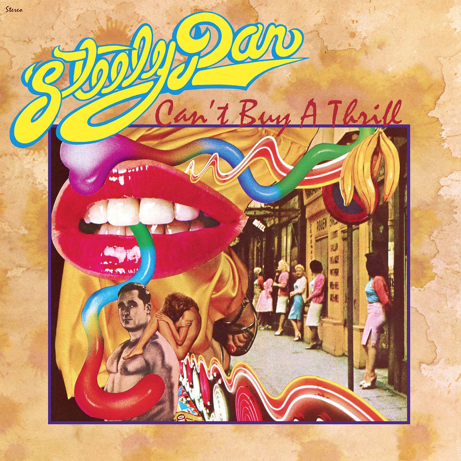 steely dan, can't buy a thrill, steely dan thrill, album cover, cover, album art, cover art, vinyl, reelin in the years, do it again, dirty work,