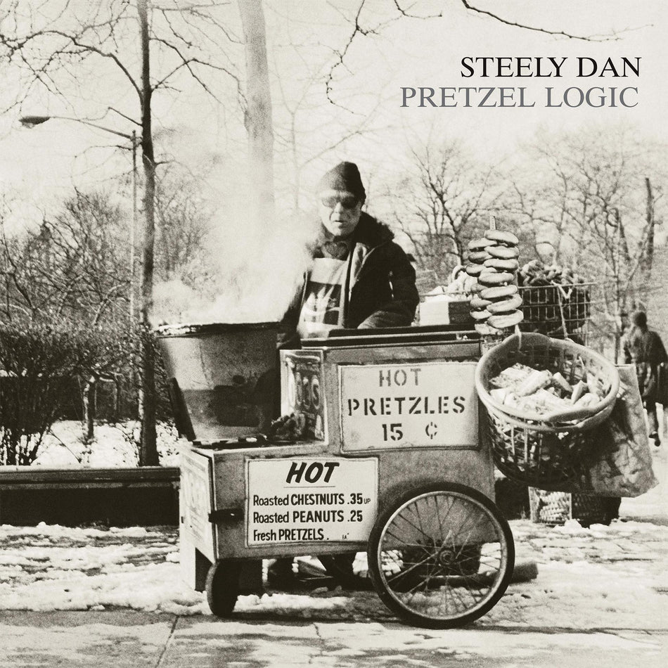 steely dan, pretzel logic, pretzel cart, Rikki Don't Lose That Number, album cover, cover art, vinyl, album art,