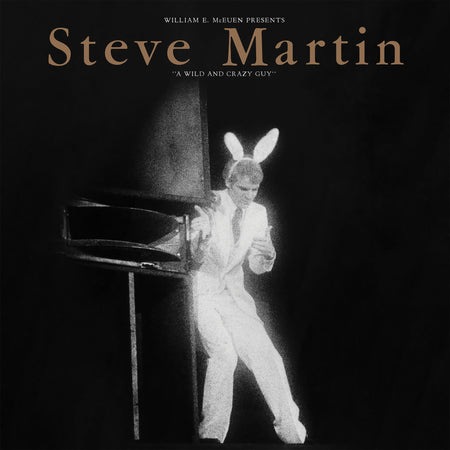 Steve Martin - A Wild and Crazy Guy album cover, black vinyl LP, SYEOR 2026 indie exclusive from ToucanRecords.com