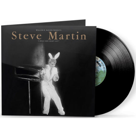 Steve Martin - A Wild and Crazy Guy packshot, black vinyl pressing, stand-up comedy