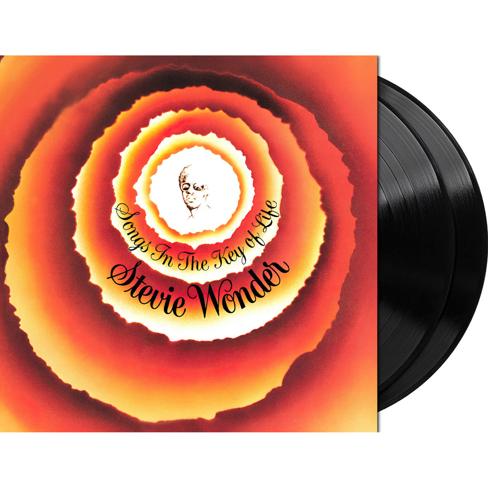 Stevie Wonder - Songs In The Key Of Life packshot, 180g vinyl 2LP with 7", soul, funk, pop & R&B collection on Motown