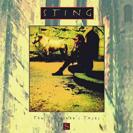 Sting - Ten Summoner's Tales album cover for the 180g black vinyl LP reissue, featuring "Fields of Gold" and "Shape of My Heart"