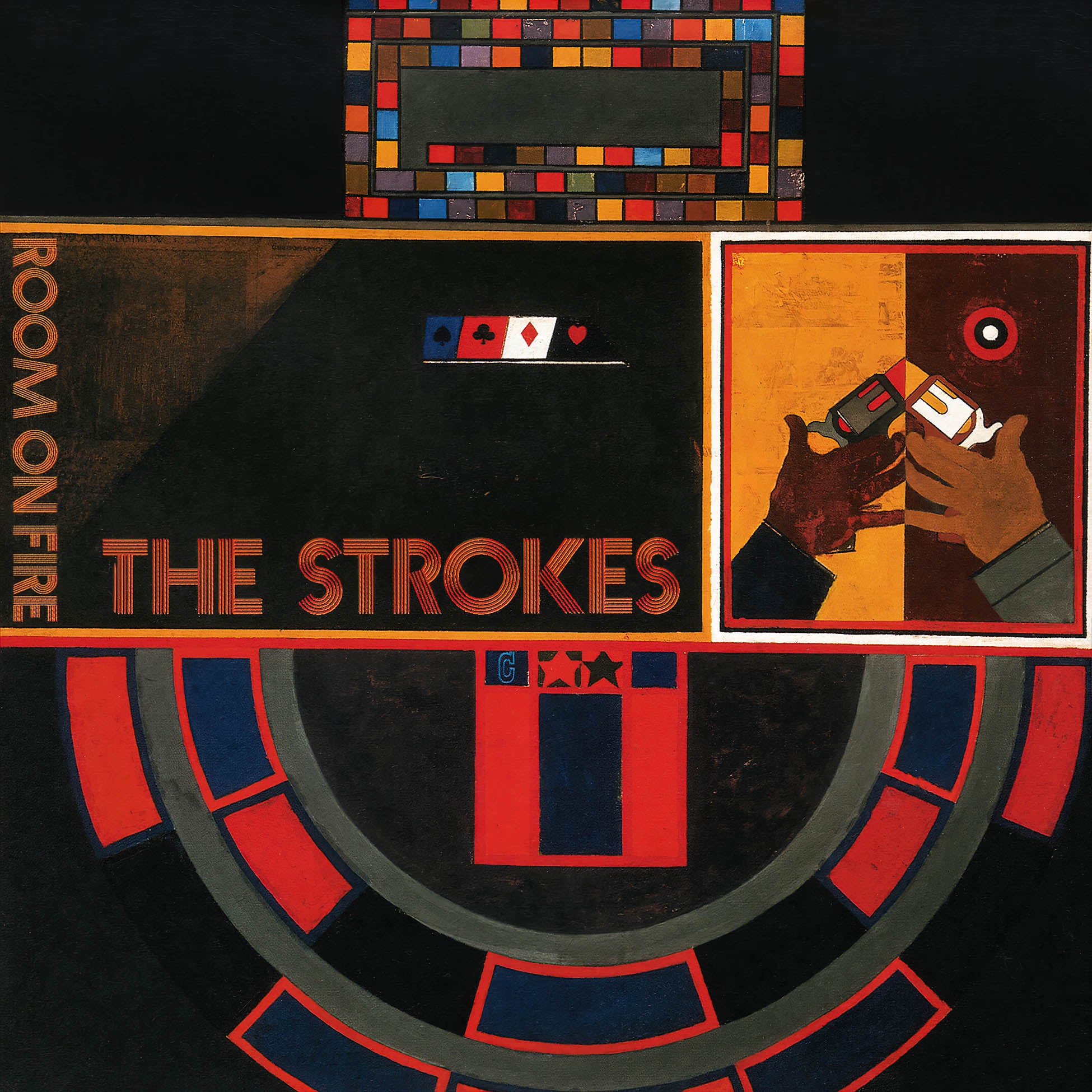 strokes, the strokes, room on fire, album cover, cover, album art, cover art,