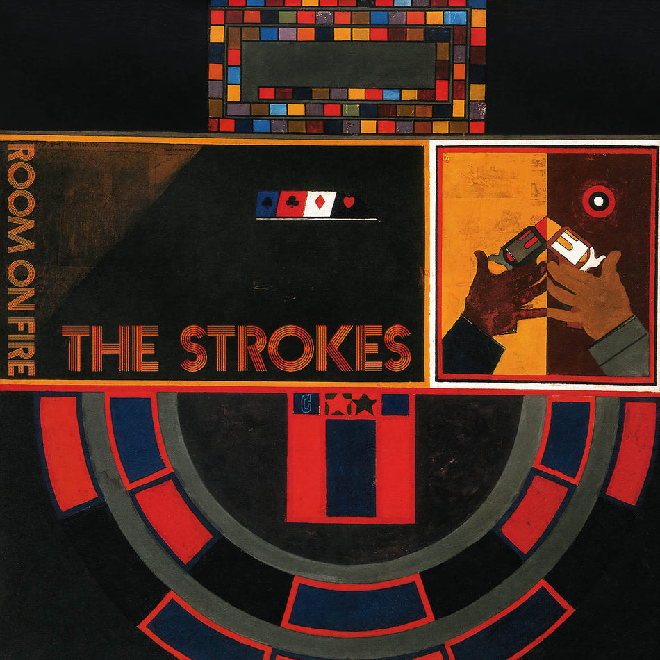 strokes, the strokes, room on fire, album cover, cover, album art, cover art,