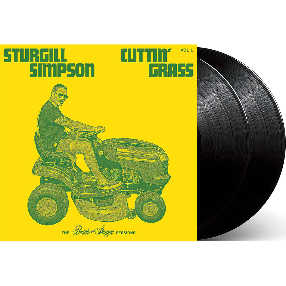 Sturgill Simpson, Cuttin' Grass, Vol. 1, Butcher Shoppe Sessions, 2 LP, 180g Vinyl, cover, album, album art, vinyl, packshot