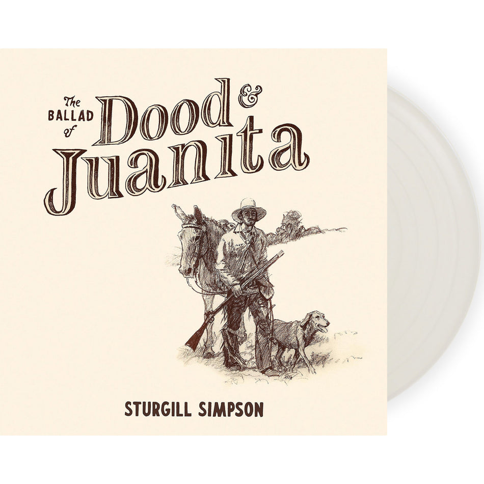 Sturgill Simpson, Ballad Of Dood & Juanita, Indie Exclusive, Natural Colored Vinyl, cover, albu, vinyl, simpson ballad of dood, ballad of dude, packshot