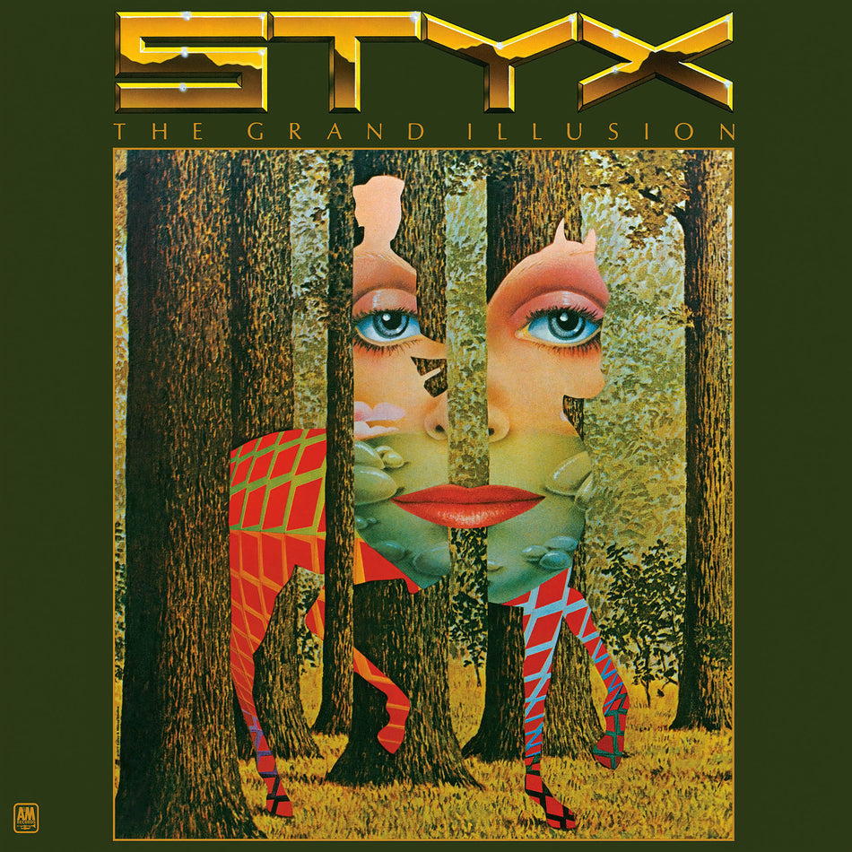 styx, the grand illusion, dennis deyoung, tommy shaw, album cover, album art, cover, cover art, vinyl