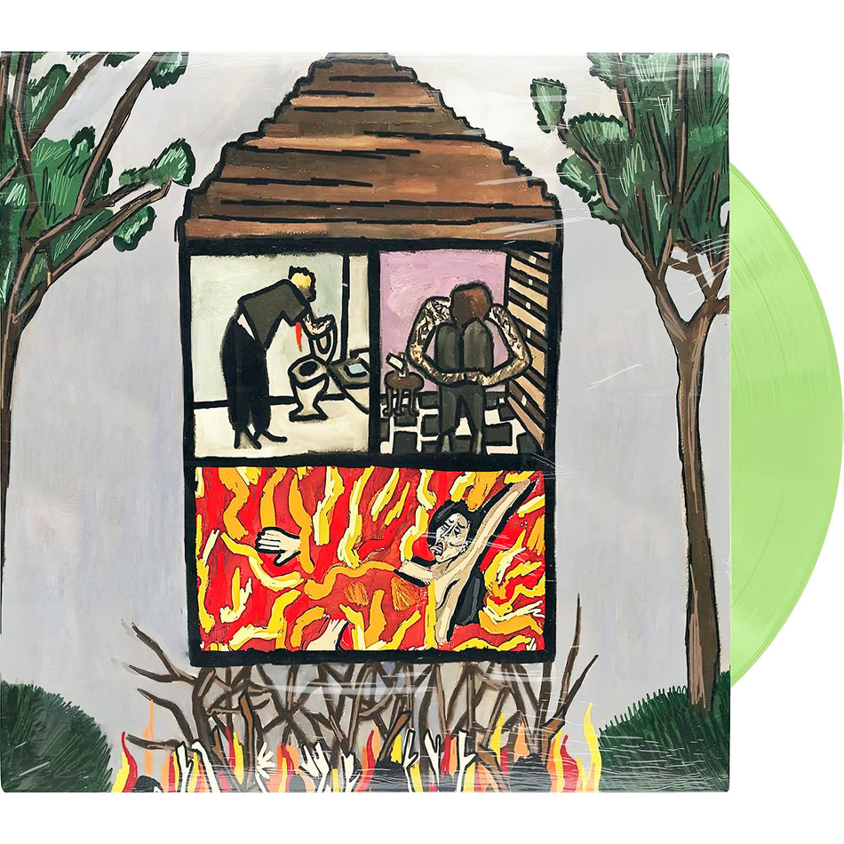 $uicideboy$, Long Term Effects Of Suffering, Limited Edition, Glow-in-the-Dark, Green Vinyl, suicideboys, cover, album, album art, vinyl, packshot