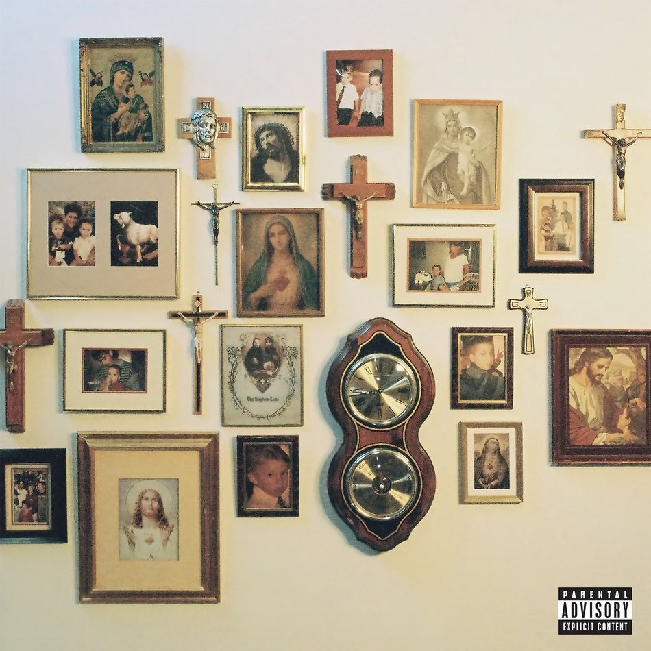 SuicideboyS Thy Kingdom Come sixth studio album artwork, dark trap/cloud rap underground hip-hop vinyl pressing