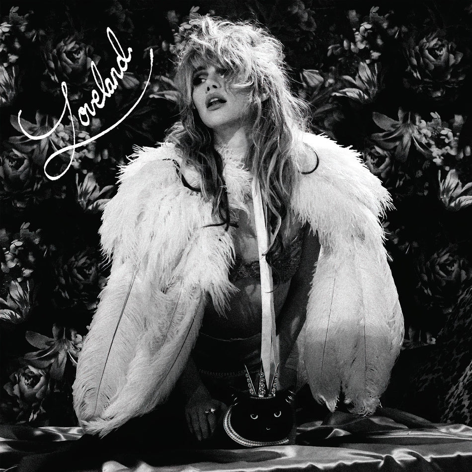 Suki Waterhouse Loveland vinyl LP album cover art for the indie exclusive pink pressing with signed insert