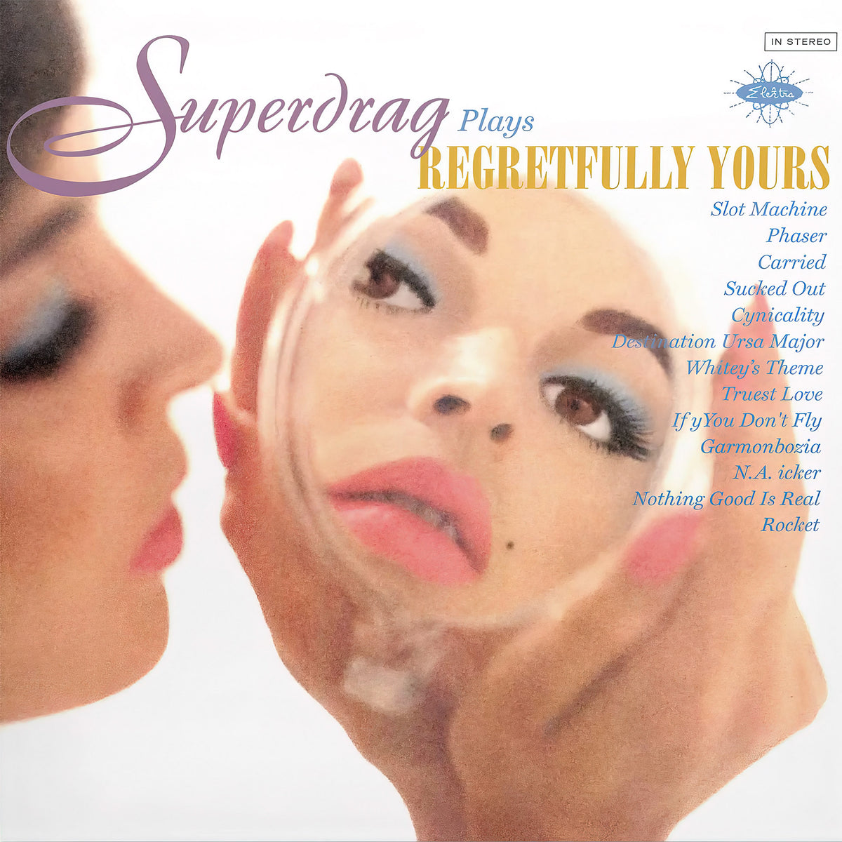 Superdrag - Regretfully Yours album cover, indie exclusive pink vinyl, gatefold jacket – vinyl record at ToucanRecords.com