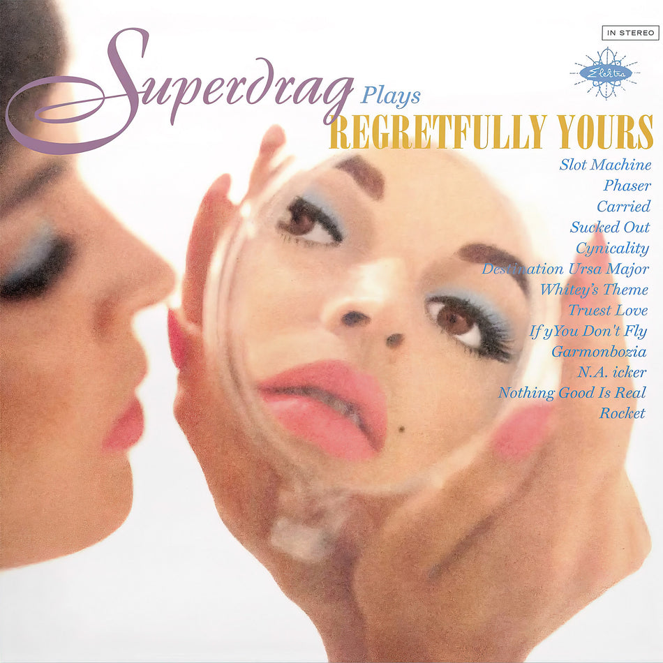 Superdrag - Regretfully Yours album cover, indie exclusive pink vinyl, gatefold jacket – vinyl record at ToucanRecords.com